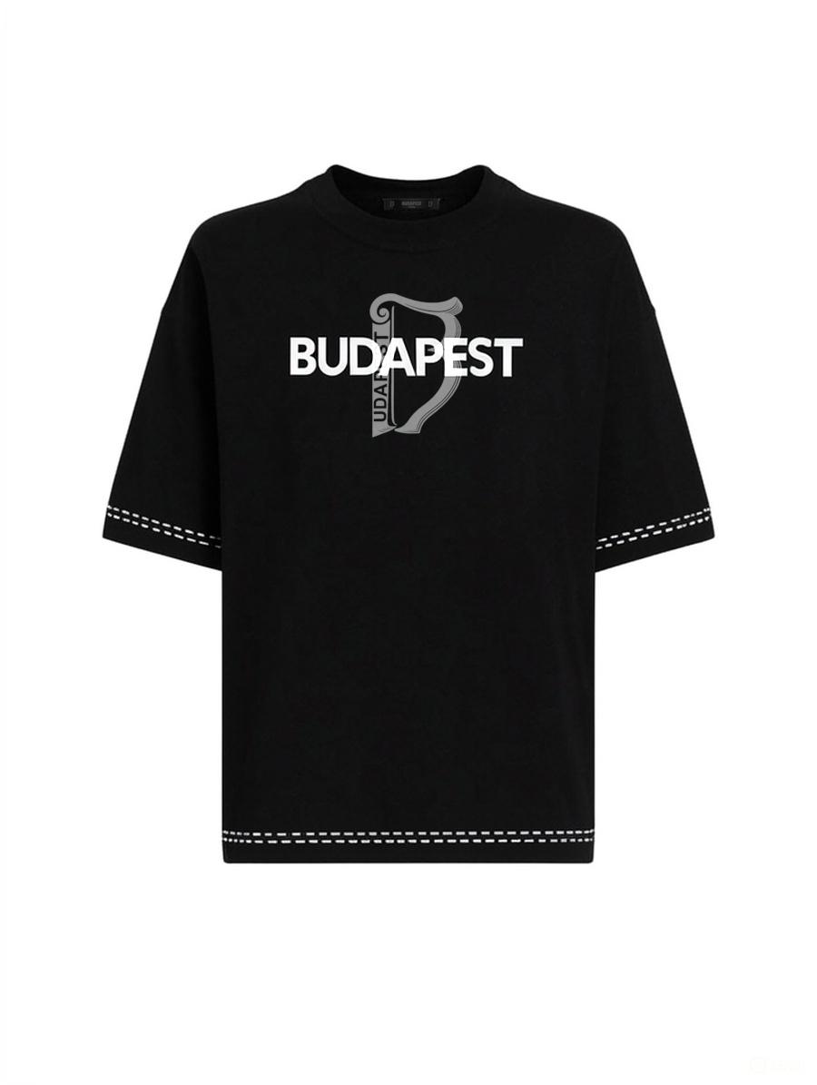 Budapest Crest Oversized Tees